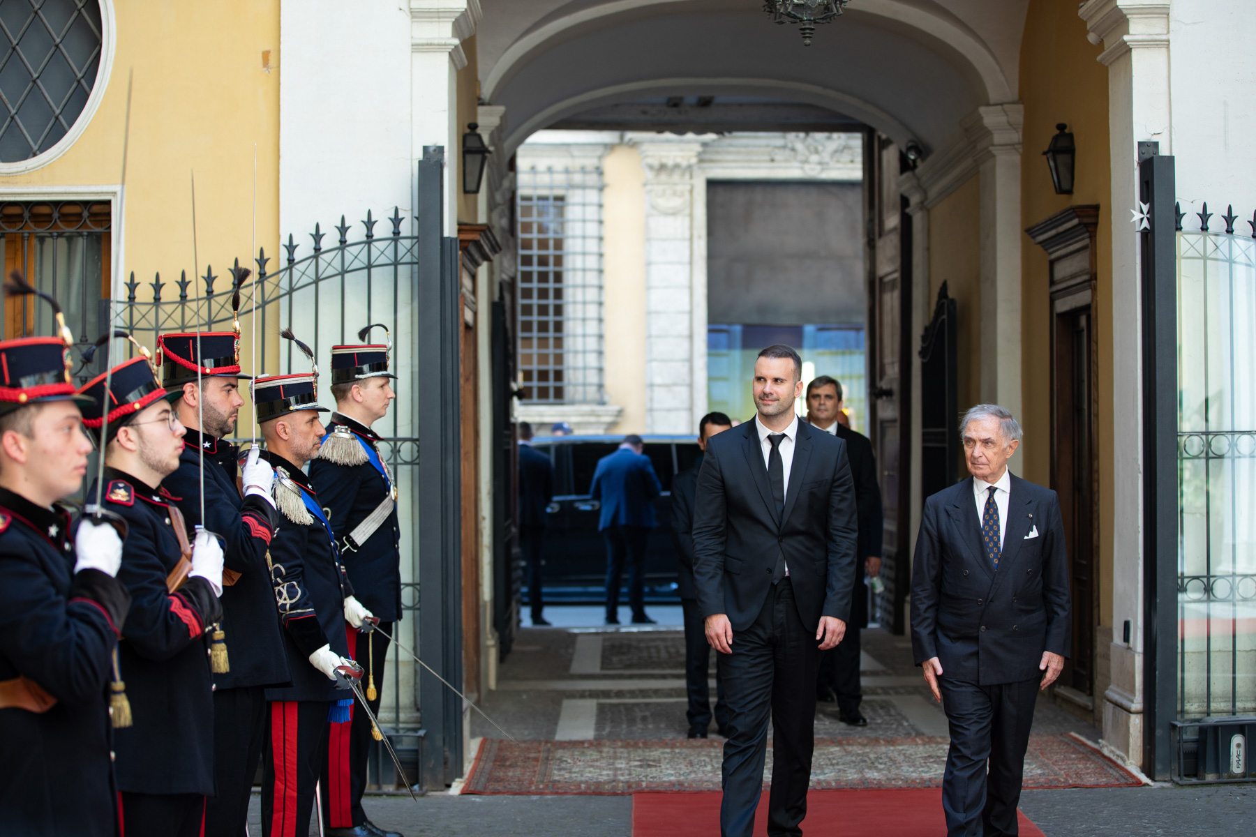 Le Grand Chancelier de l’Ordre souverain de Malte reçoit le Premier ministre du Monténégro