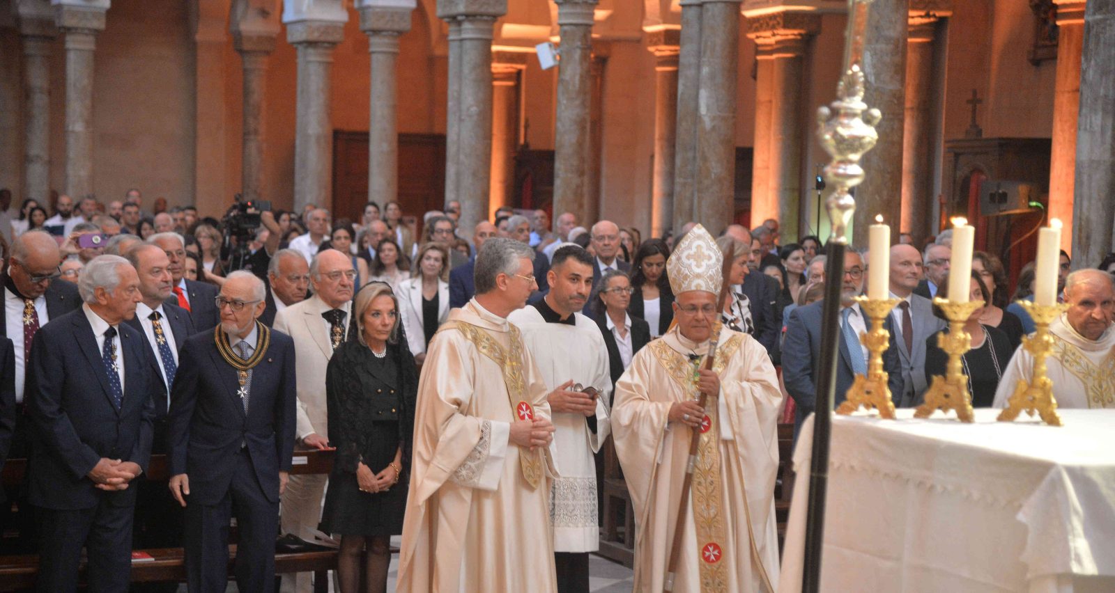 Cardinal Pietro Parolin, Secretary of State of His Holiness Pope Francis, Presided the Holy Mass of the Feast of Saint John the Baptist, Patron of the Order of Malta