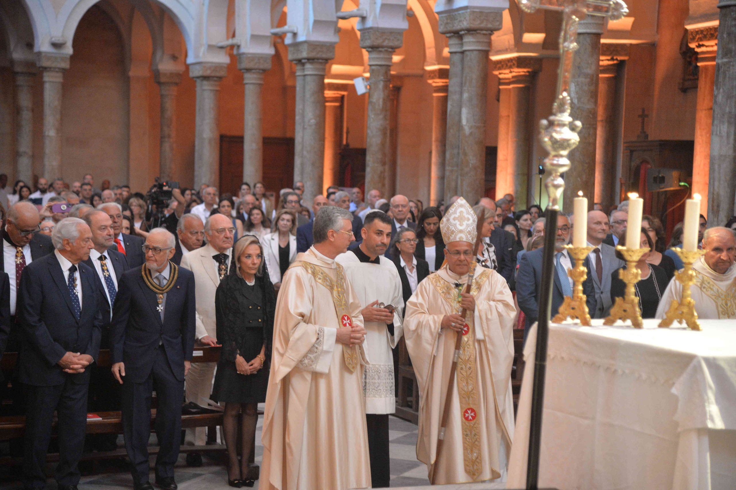 Cardinal Pietro Parolin, Secretary of State of His Holiness Pope Francis, Presided the Holy Mass of the Feast of Saint John the Baptist, Patron of the Order of Malta