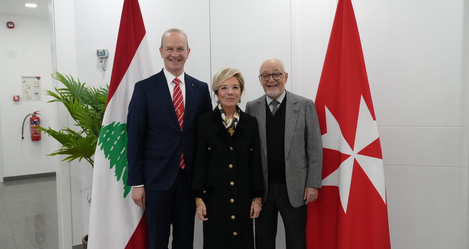 Visit by the Grand Hospitaller of the Sovereign Order of Malta, H.E. Dr Josef BLOTZ